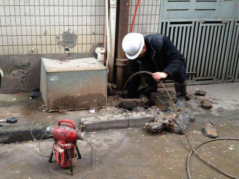 栖霞疏通下水道-洗菜池疏通